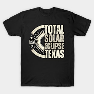 total solar eclipse texas 2024 T-Shirt
